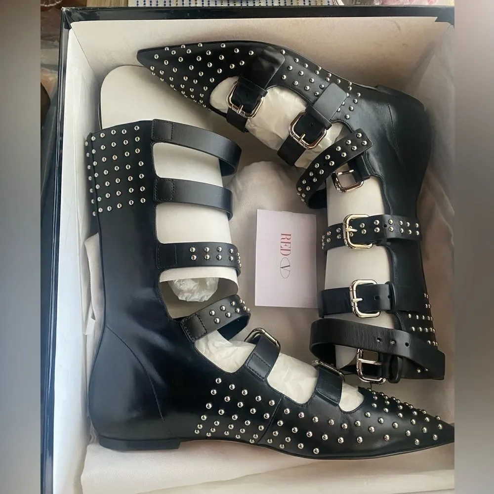 RED Valentino black flat